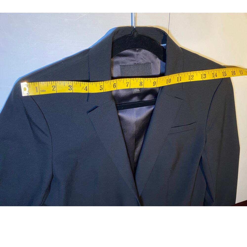 Banana Republic - Black Blazer - Women's Size 6 - Picture 7 of 11